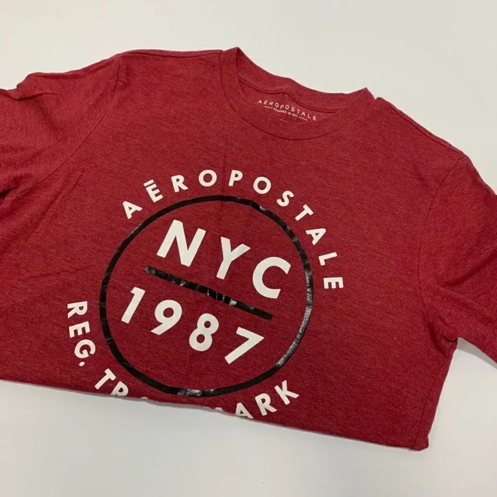 Aeropostale NYC 1987 Crew Neck T Shirt